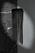 Black paint swatch