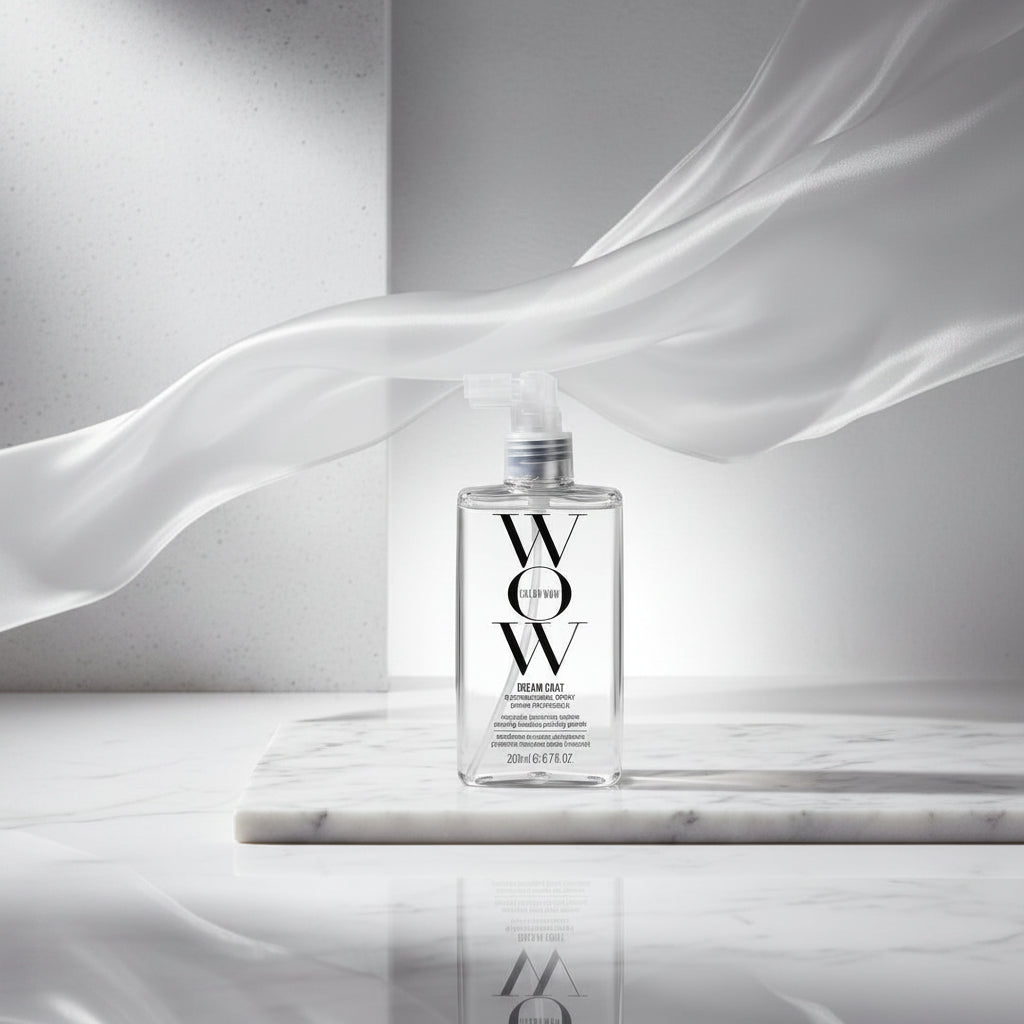 Wow Color Wow Dream Coat Supernatural Spray bottle on a white background