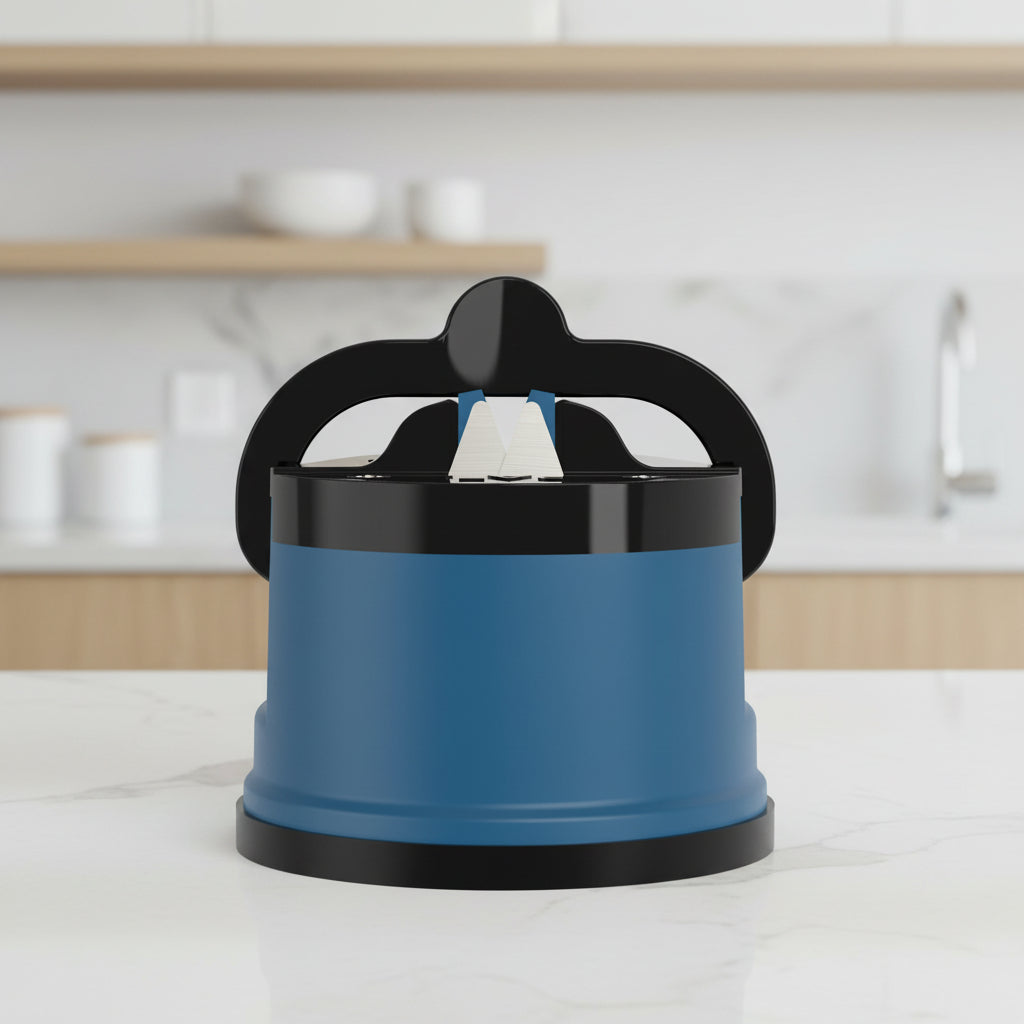 BlueAny Sharp knife sharpener on a white background