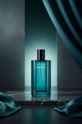 Blue Davidoff Cool Water eau de toilette bottle with black cap