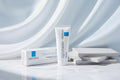 La Roche-Posay Cicaplast Baume B5+ packaging with a tube and box.