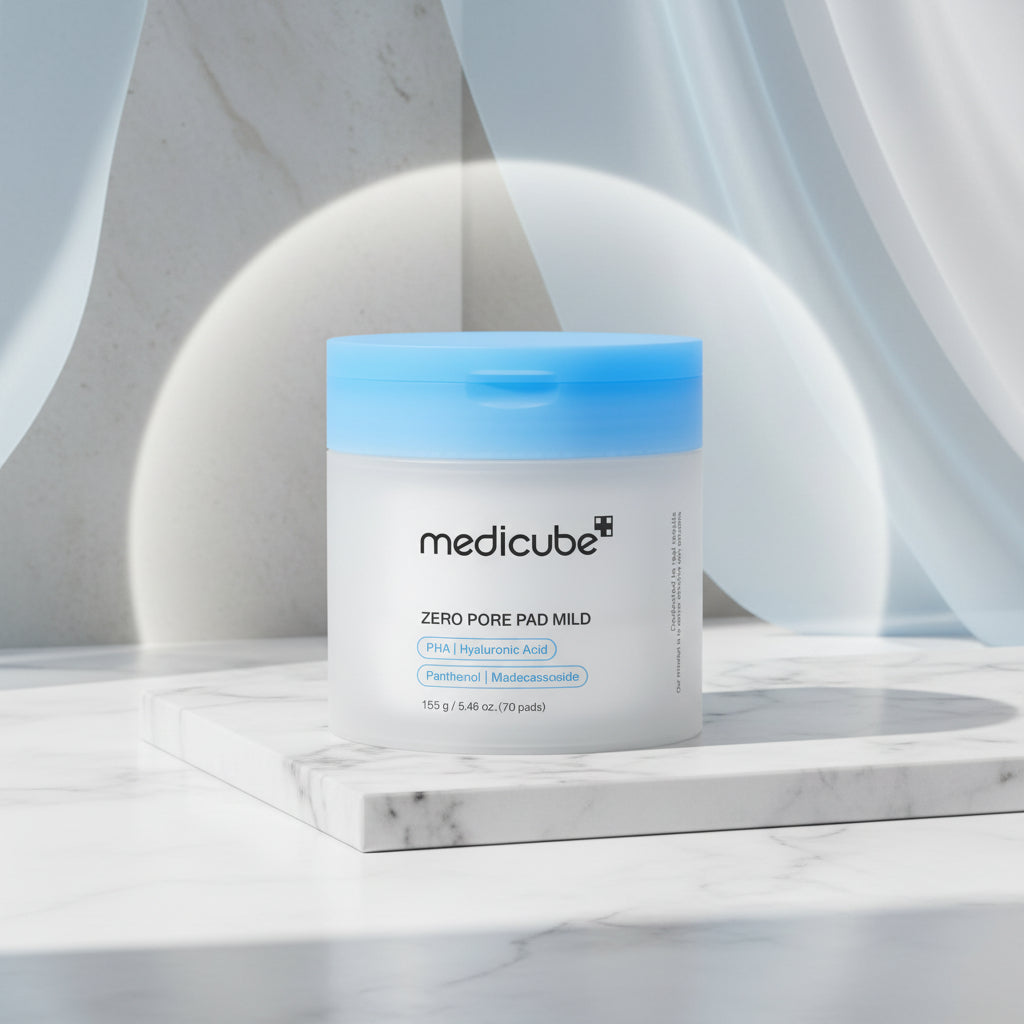 Medicube Zero Pore Pad Mild packaging on a white background