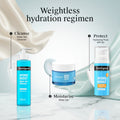 Neutrogena hydro boost skincare products with text on a white background