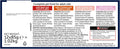 Pet food label for adult cats with ingredients and nutritional information.