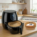Disposable Air Fryer Liners 100Pcs – Non-Stick Parchment Paper for Air Fryers, Ovens & Steamers
