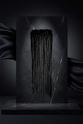 Black paint swatch