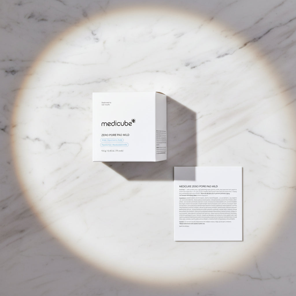 Medicube Zero Pore Pad Mild packaging on a white background