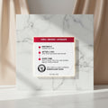 Cosmetic packaging with text on hydration benefits and dermatologist approval.