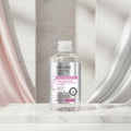 Micellar Cleansing Water can with branding and product details on a white background
