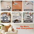 Reusable Pet Hair Remover Roller with Self-Cleaning System